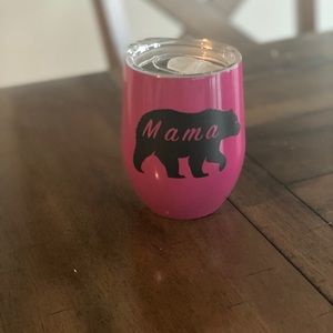 Mama bear wine/coffee tumbler -NEW